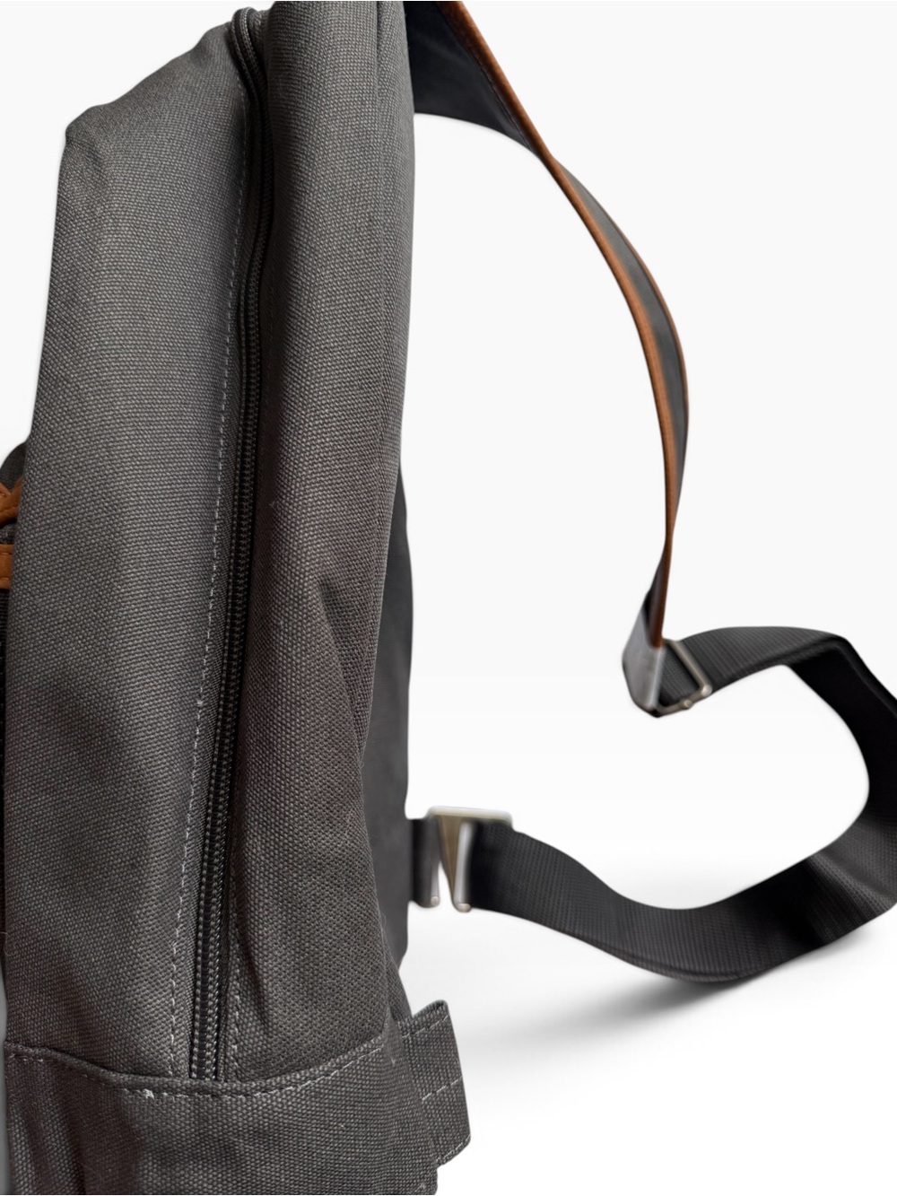 Thirty-One Gifts Sling-Back Thermal Backpack In The "City Charcoal" Print - Picture 8 of 9